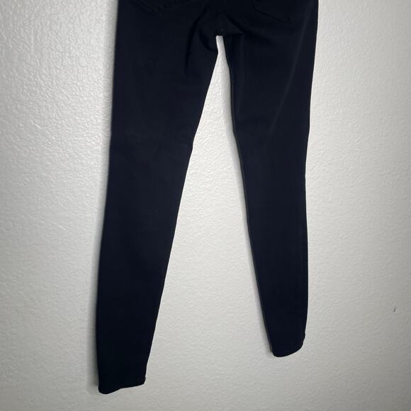 Frame Womens Jeans Size 24 Black Le High Skinny Leg Denim Casual Wear - Picture 13 of 14